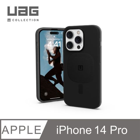 UAG [U] iPhone 14 Pro MagSafe 耐衝擊保護殼-黑