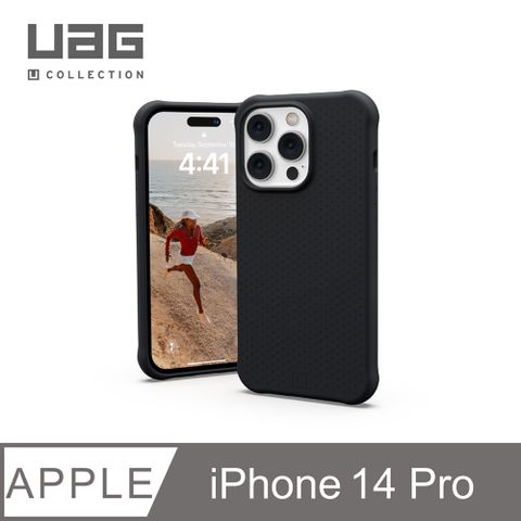 UAG [U] iPhone 14 Pro MagSafe 耐衝擊矽膠保護殼-黑