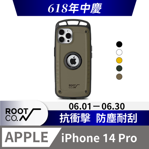 日本 ROOT CO. iPhone 14 Pro 單掛勾式防摔手機殼 - 共五色