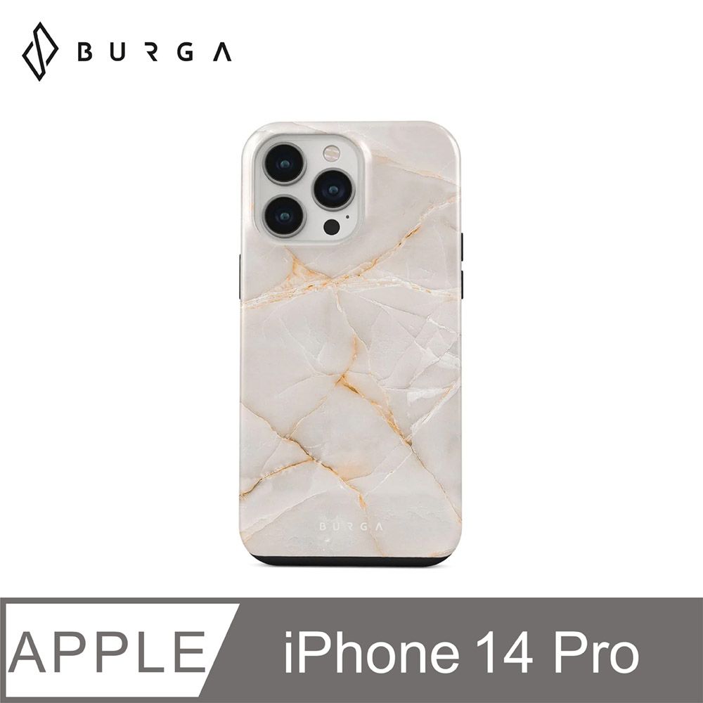 BURGA  iPhone 14 Pro Tough系列防摔保護殼-金沙香草