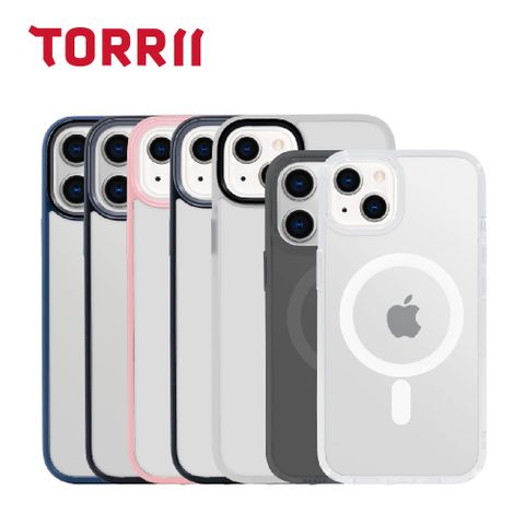 支援MagSafe 無線充電【TORRII】Torero手機殼 繽紛款-iPhone 14 Pro (棕/黑/藍)