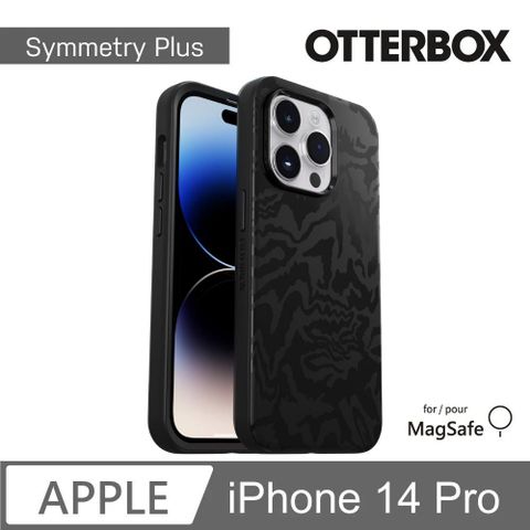 OTTERBOX Symmetry Plus iPhone 14 PRO 時尚黑 MagSafe手機殼