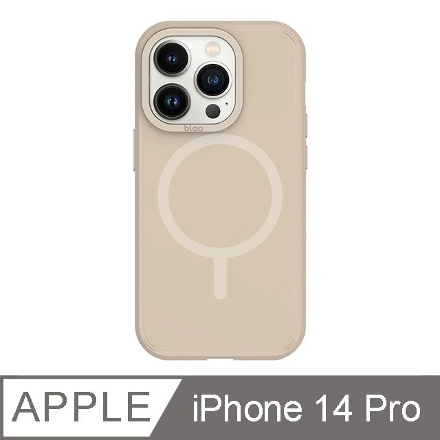 TOYSELECT 拓伊生活 iPhone 14 Pro 6.1吋 BLAC Canyon峽谷強悍 MagSafe iPhone手機殼 燕麥奶