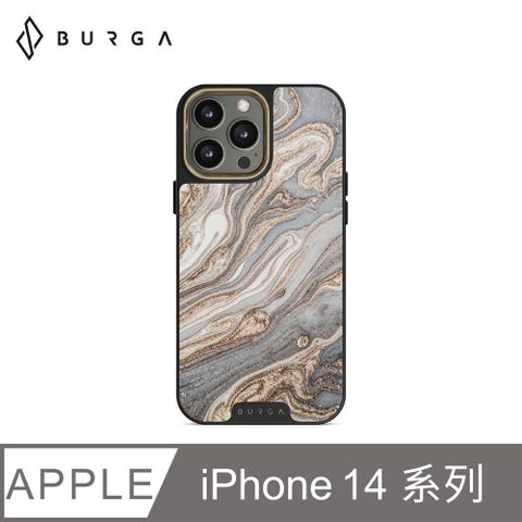 BURGA iPhone 14 系列 Elite款防摔保護殼-波瀾綠湖