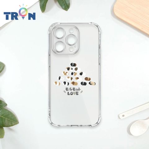 TRON IPhone 14 PRO 走來走去天竺鼠/天竺鼠疊疊樂 四角防摔殼 手機殼