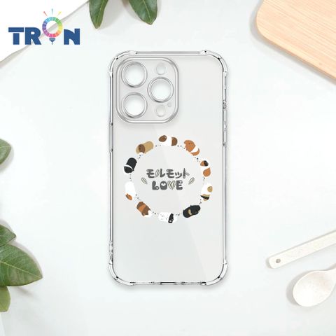 TRON IPhone 14 PRO 走來走去天竺鼠/天竺鼠圈 四角防摔殼 手機殼