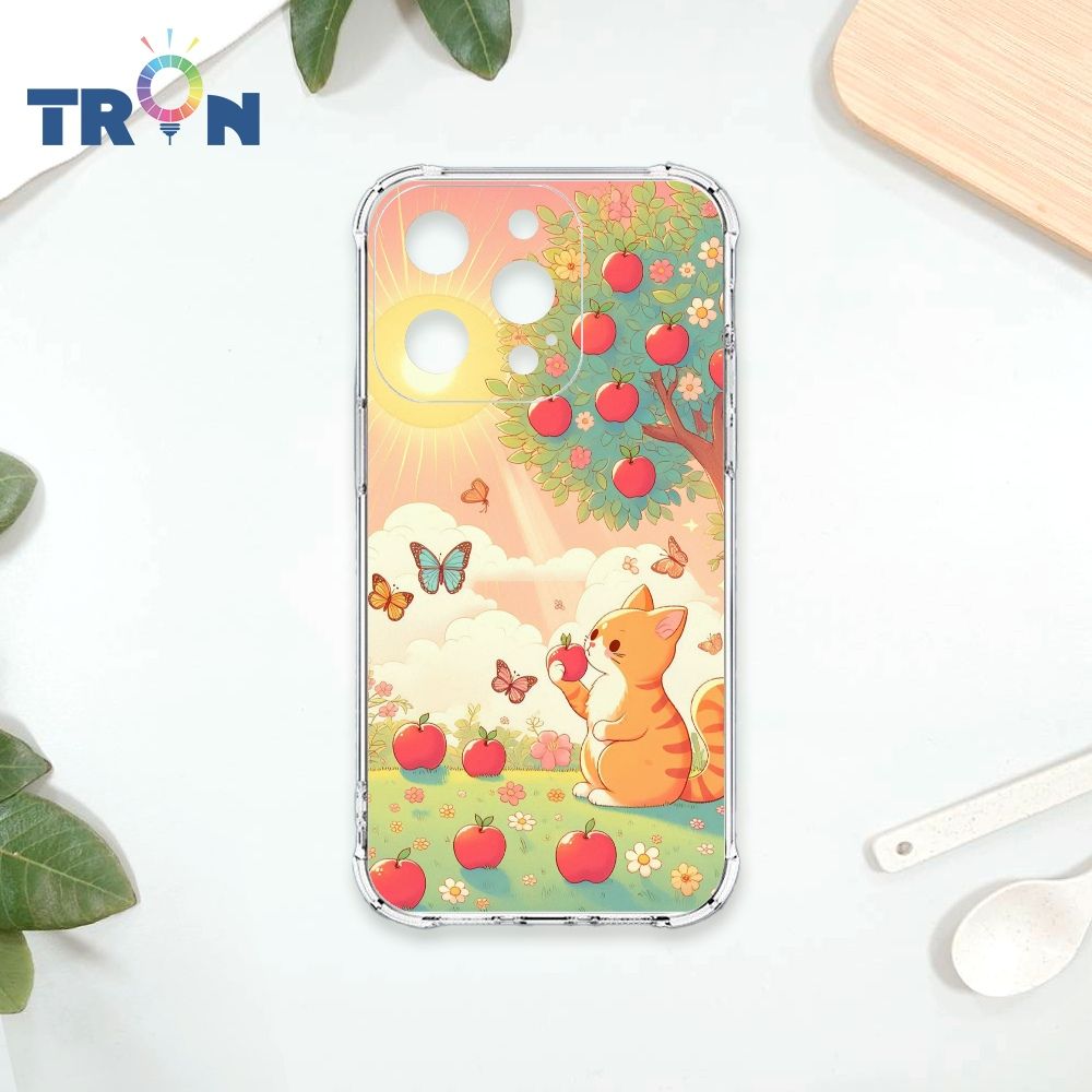  TRON IPhone 14 PRO 可愛小動物樹下乘涼 四角防摔殼 手機殼