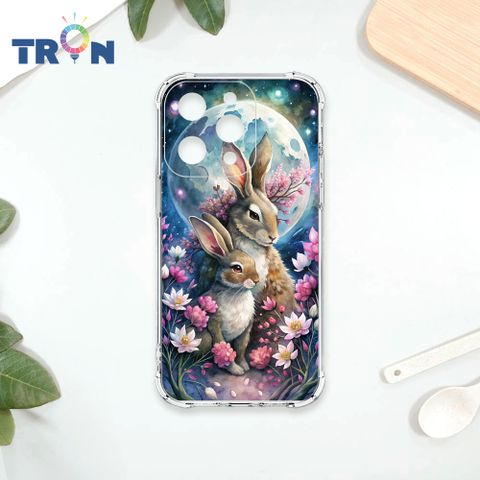 TRON IPhone 14 PRO 月球上的兔子 四角防摔殼 手機殼