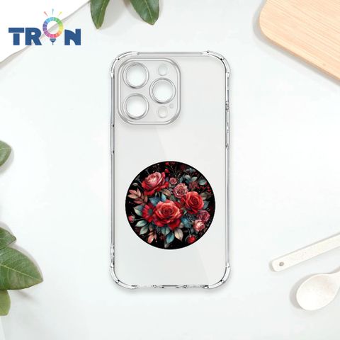 TRON IPhone 14 PRO 花顏花語單圖 四角防摔殼 手機殼