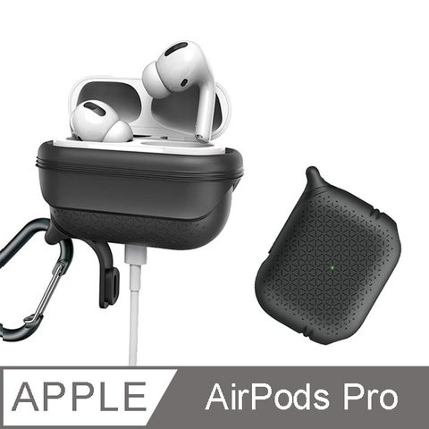 Catalyst Apple AirPods Pro 網格保護收納套-黑色榮獲2016年美國消費性電子展創新獎業界首推專用防潑水保護套帶著你的Apple AirPods Pro上山下海去