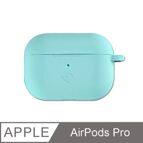 卡思特 液態膠系列 APPLE AirPods Pro 矽膠 耳機保護套 蘋果無線耳機 收納保謢套-冰藍