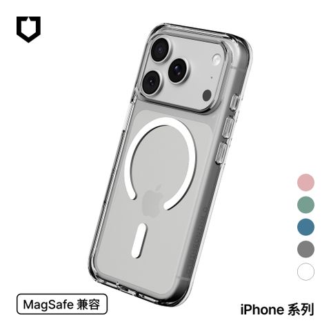 【犀牛盾】iPhone 17系列 Clear MagSafe兼容 抗黃化透明防摔磁吸手機殼