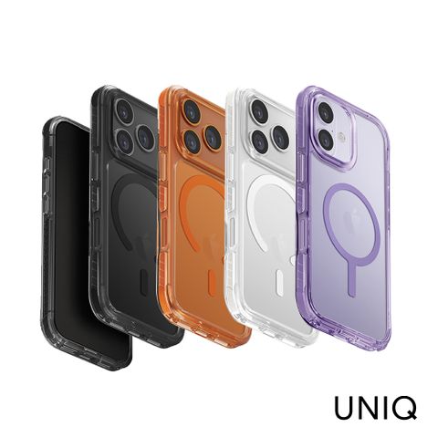 UNIQ iPhone 17 系列 Combat Magclick 四角強化軍規磁吸防摔三料手機殼
