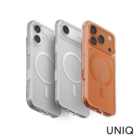 UNIQ iPhone 17 系列 Clearvue 磁吸雙料相機鈕防摔手機殼