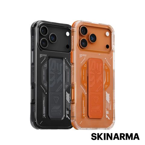 SKINARMA iPhone 17 Pro/17 Pro Max Helio磁吸支架防摔手機殼(附掛具)