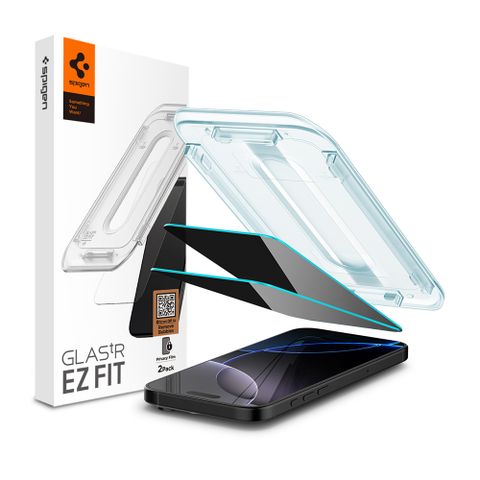 Spigen iPhone 17 / 17 Air / 17 Pro / 17 Pro Max _ Glas.tR EZ Fit-保護貼-含快貼板:2入組(防窺)