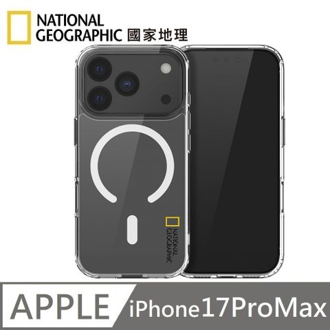 National Geographic 國家地理 Clear 磁吸防摔保護殼 Magsafe磁吸 適用 iPhone 17 Pro Max