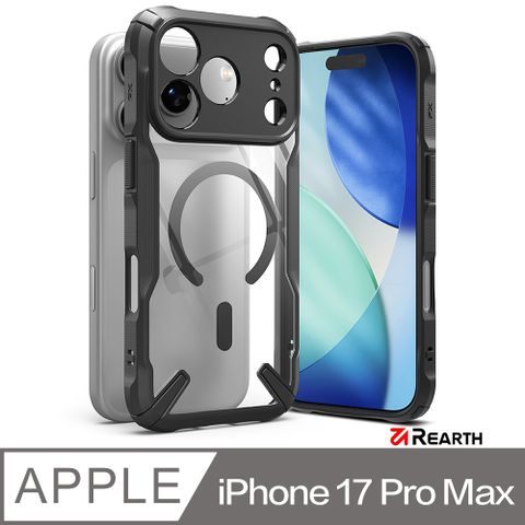 Rearth Apple iPhone 17 Pro Max (Ringke FXM) 磁吸式保護殼(黑)