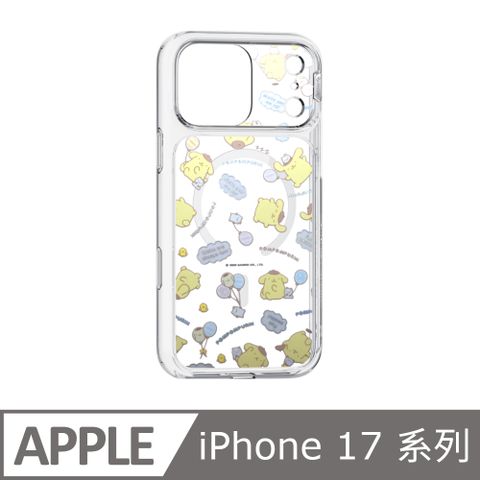 Slimax 布丁狗 布丁氣球 x imos 磁吸手機殼 iPhone Air / 17 / Pro / Pro Max 授權膜料包膜款 H046