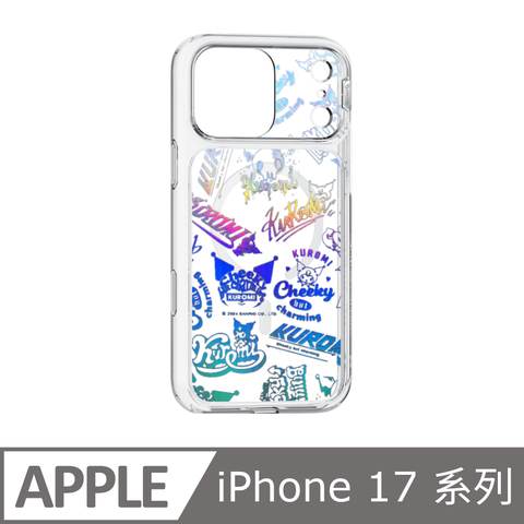 Slimax 酷洛米樂趣塗鴉 x imos 磁吸手機殼 iPhone Air / 17 / Pro / Pro Max 三麗鷗授權膜料包膜款