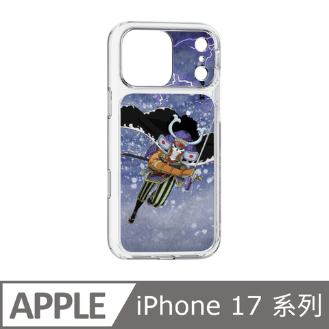 Slimax 冰雪布魯克 x imos 磁吸手機殼 iPhone Air / 17 / Pro / Pro Max 航海王授權膜料包膜款保護殼