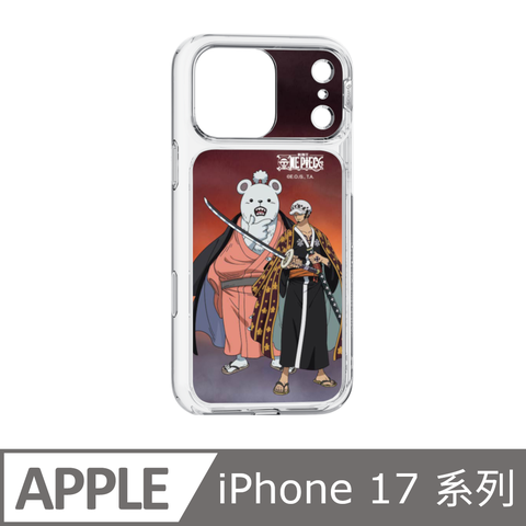 Slimax 羅和培波 x imos 磁吸手機殼 iPhone Air / 17 / Pro / Pro Max 航海王授權膜料包膜款保護殼