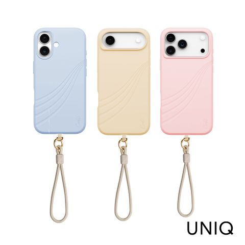 UNIQ iPhone Air /17系列  Coehl Serina 液態矽膠腕掛繩手機殼