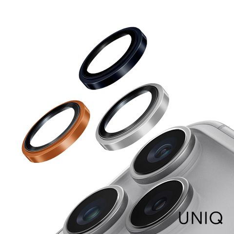 UNIQ iPhone 17 Pro / 17 Pro Max  OPTIX 不鏽鋼+頂級藍寶石鏡頭貼