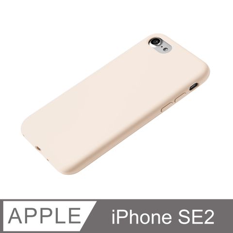 【經典液態殼 I 莊園系列】iPhone SE2 手機殼 SE2 保護殼 矽膠殼 軟殼 (古董白)