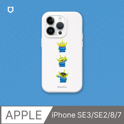 【犀牛盾】iPhone SE3/SE2/8/7SolidSuit防摔背蓋手機殼∣玩具總動員系列-三眼怪怪怪(多色可選)