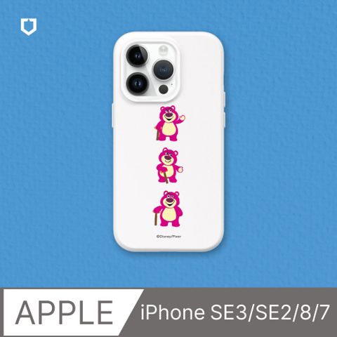 【犀牛盾】iPhone SE3/SE2/8/7SolidSuit防摔背蓋手機殼∣玩具總動員系列-熊抱抱抱哥(多色可選)