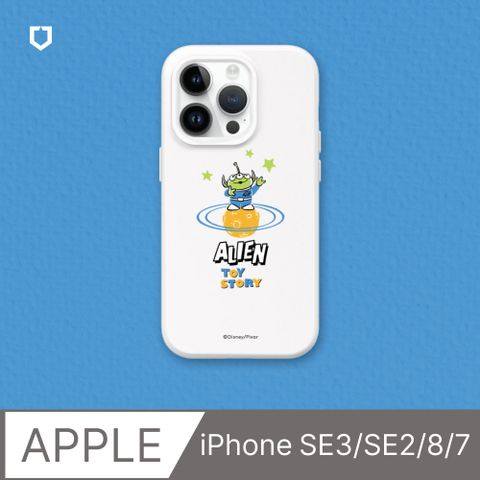 【犀牛盾】iPhone SE3/SE2/8/7SolidSuit防摔背蓋手機殼∣玩具總動員系列-Hello! 三眼怪(多色可選)