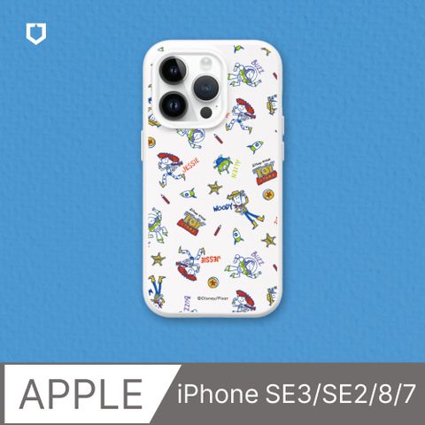 RHINOSHIELD 犀牛盾 iPhone SE/8/7SolidSuit防摔背蓋手機殼玩具總動員系列-鉛筆畫的玩具總動員(多色可選)