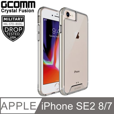 GCOMM Crystal Fusion 晶透軍規防摔殼 iPhone SE2