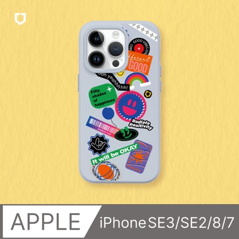 【犀牛盾】iPhone SE3/SE2/8/7 SolidSuit防摔背蓋手機殼∣獨家設計-就是不一樣(多色可選)
