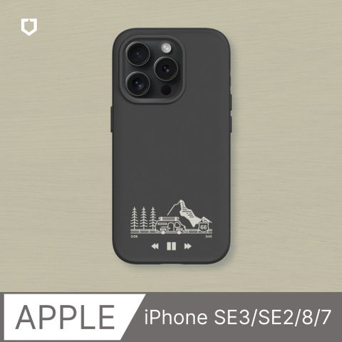 【犀牛盾】iPhone SE3/SE2/8/7 SolidSuit防摔背蓋手機殼∣獨家設計-在路上(多色可選)