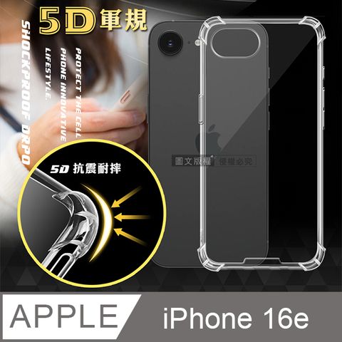 CITY戰車系列 iPhone 16e 5D軍規防摔氣墊殼 空壓殼 保護殼