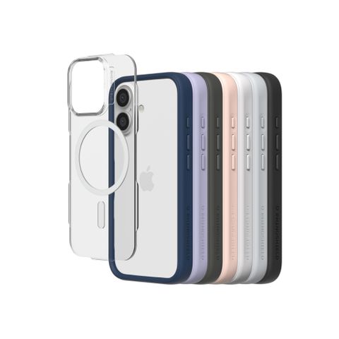 【犀牛盾】iPhone 16 Mod NX(MagSafe兼容) 邊框背蓋兩用手機保護殼(多色可選)