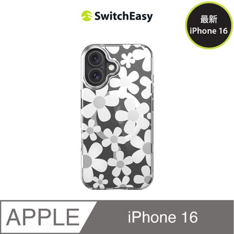 SwitchEasy 魚骨牌 iPhone 16 Fleur M 花卉系列防摔磁吸手機殼(支援MagSafe)