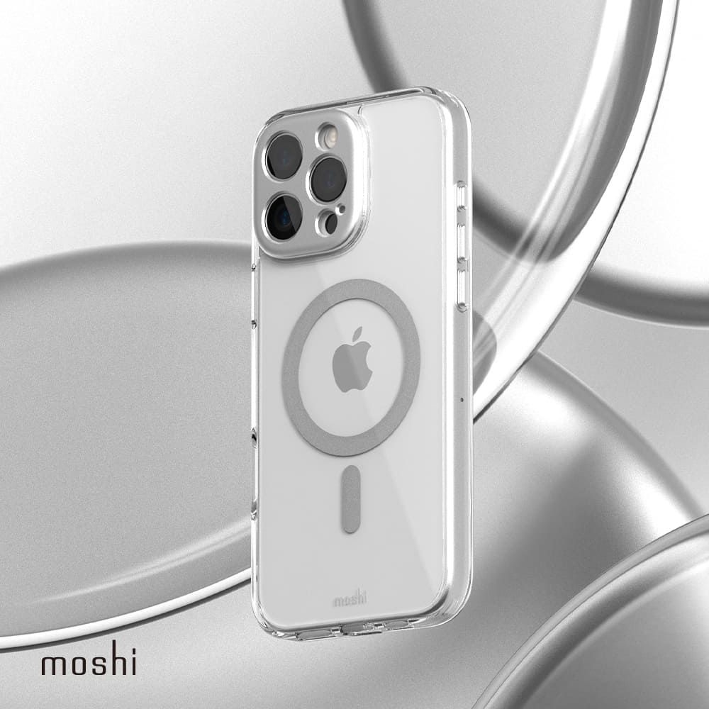 Moshi 摩仕 iPhone 16 iGlaze 透明保護殼-Clear (兼容MagSafe)