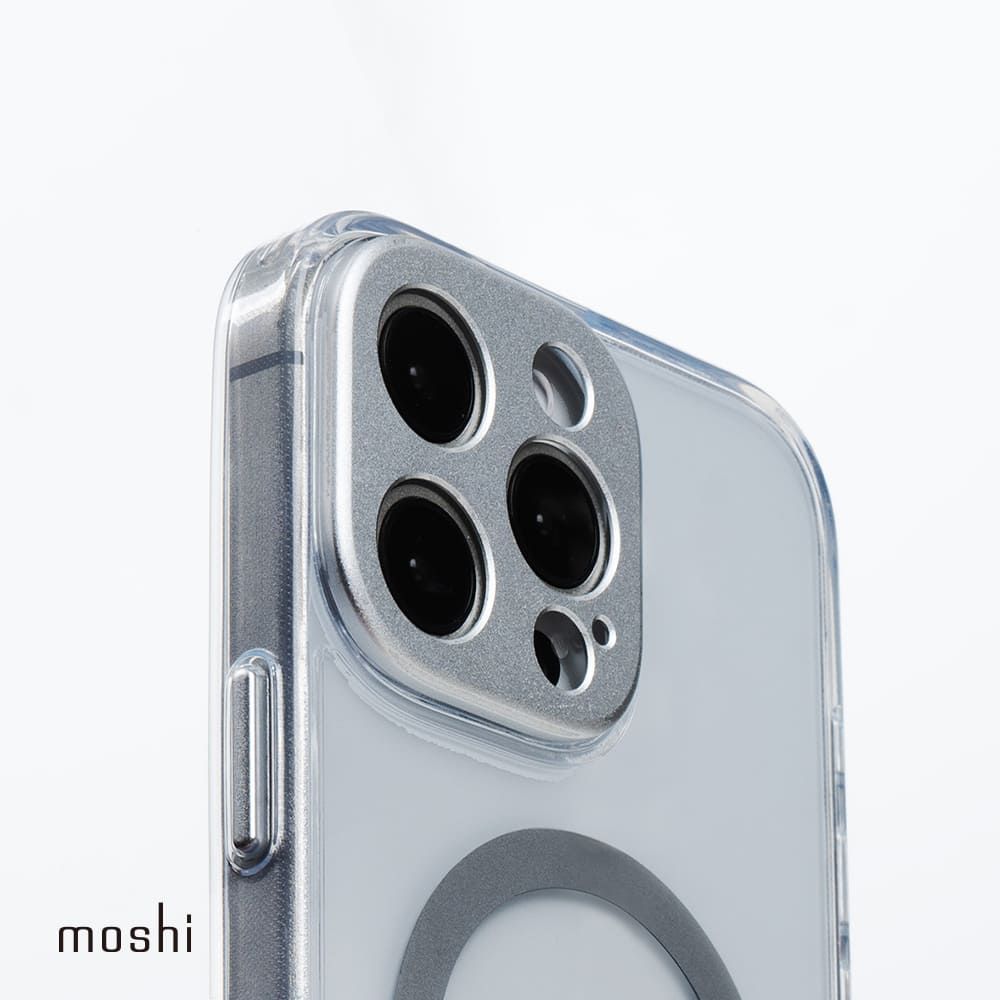 Moshi 摩仕 iPhone 16 iGlaze 透明保護殼-Clear (兼容MagSafe)