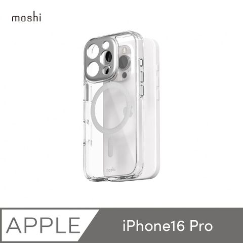 Moshi 摩仕 iPhone 16 Pro iGlaze 透明保護殼-Clear (兼容MagSafe)