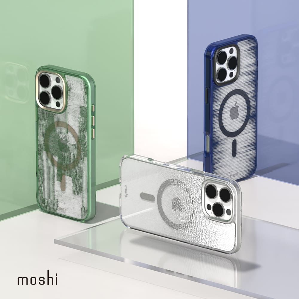 Moshi 摩仕 iPhone 16 Pro iGlaze 透明保護殼 (兼容MagSafe)