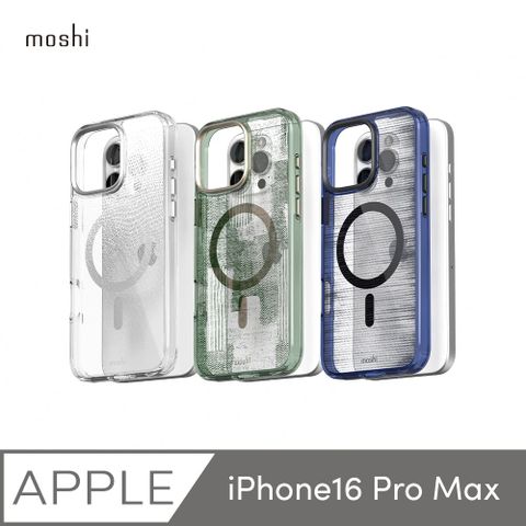 Moshi 摩仕 iPhone 16 Pro Max iGlaze 透明保護殼 (兼容MagSafe)