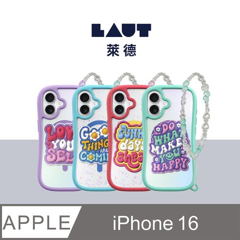 LAUT 萊德 iPhone 16 磁吸手繩耐衝擊保護殼