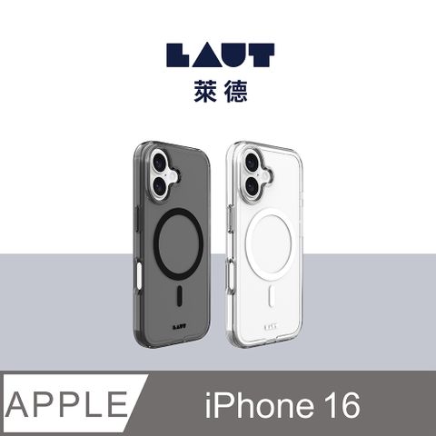 LAUT 萊德 iPhone 16 磁吸晶透保護殼