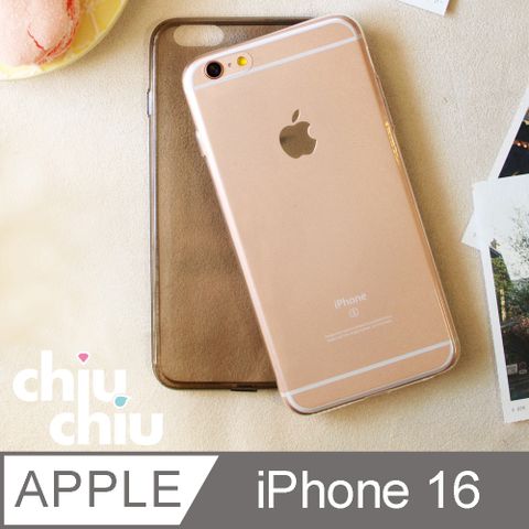 chiuchiu Apple iPhone 16 (6.1吋)防撞型TPU清水保護套