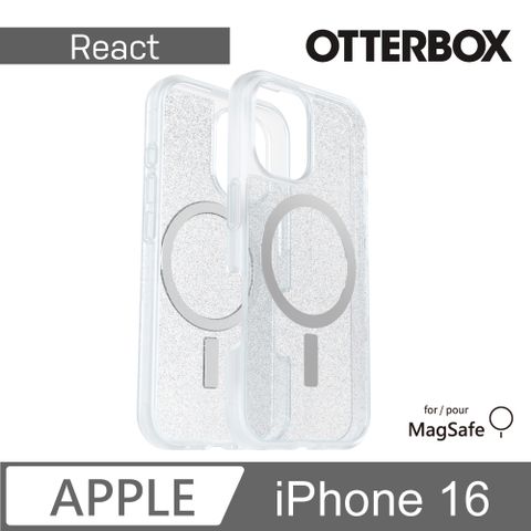 OTTERBOX iPhone 16 6.1吋 React 輕透防摔殼-星塵(支援MagSafe)