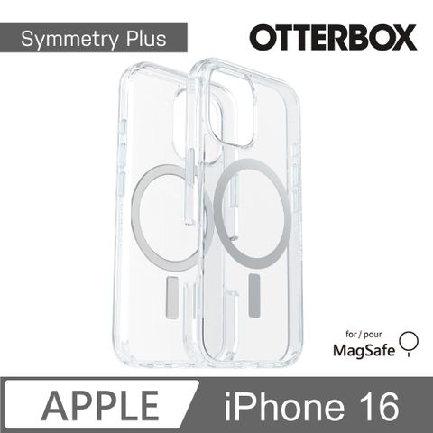 OTTERBOX iPhone 16 6.1吋 Symmetry Plus 炫彩幾何保護殼-透(支援MagSafe)