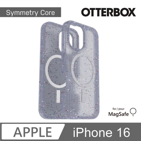 OTTERBOX iPhone 16 6.1吋 Symmetry Core 炫彩幾何保護殼-星透藍(支援MagSafe)